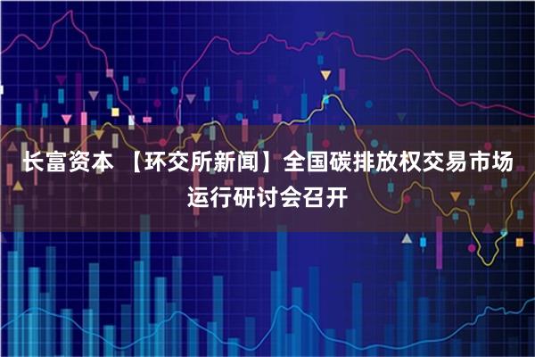 长富资本 【环交所新闻】全国碳排放权交易市场运行研讨会召开
